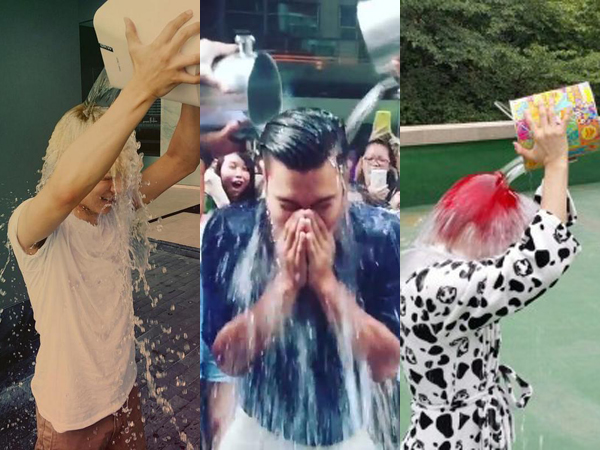 Para Selebriti Korea Juga Ikuti Ice Bucket Challenge!
